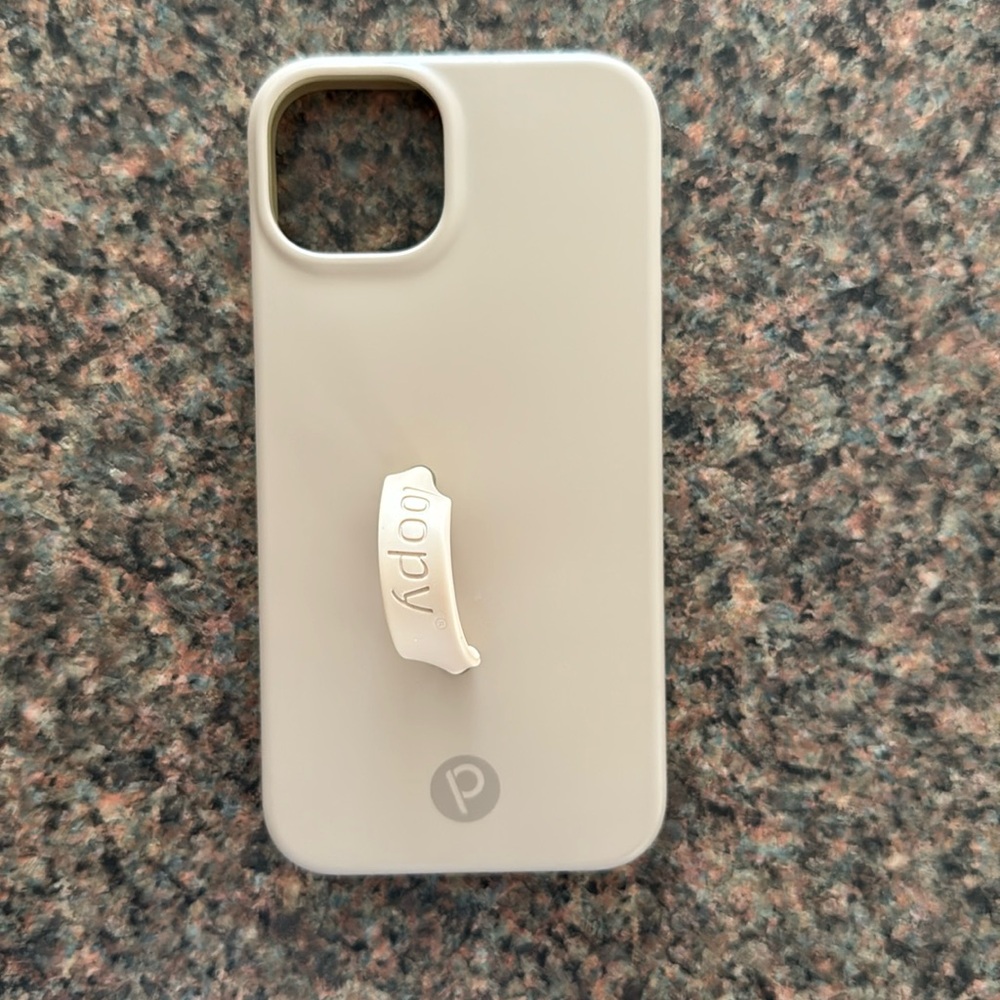 iPhone 13 Loopy Case Beige Phone Case